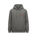 Hoodie gris unisex con pequeño estampado Keith Haring Pisa 89 en el pecho